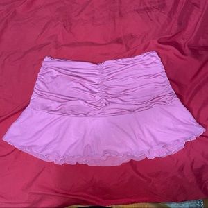 I am gia pink circle skirt